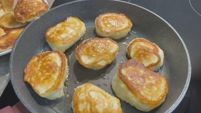 Пышные оладушки