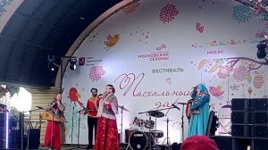 Анна Сизова и коллектив ''Русь православная'' на фестивале ''Пасхальный дар. Московские сезоны''