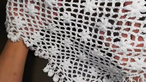 Вяжем вместе шикарную шаль крючком. Подробный МК.