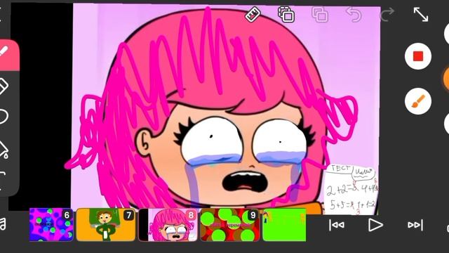 1 класс против 11 класса Анимация