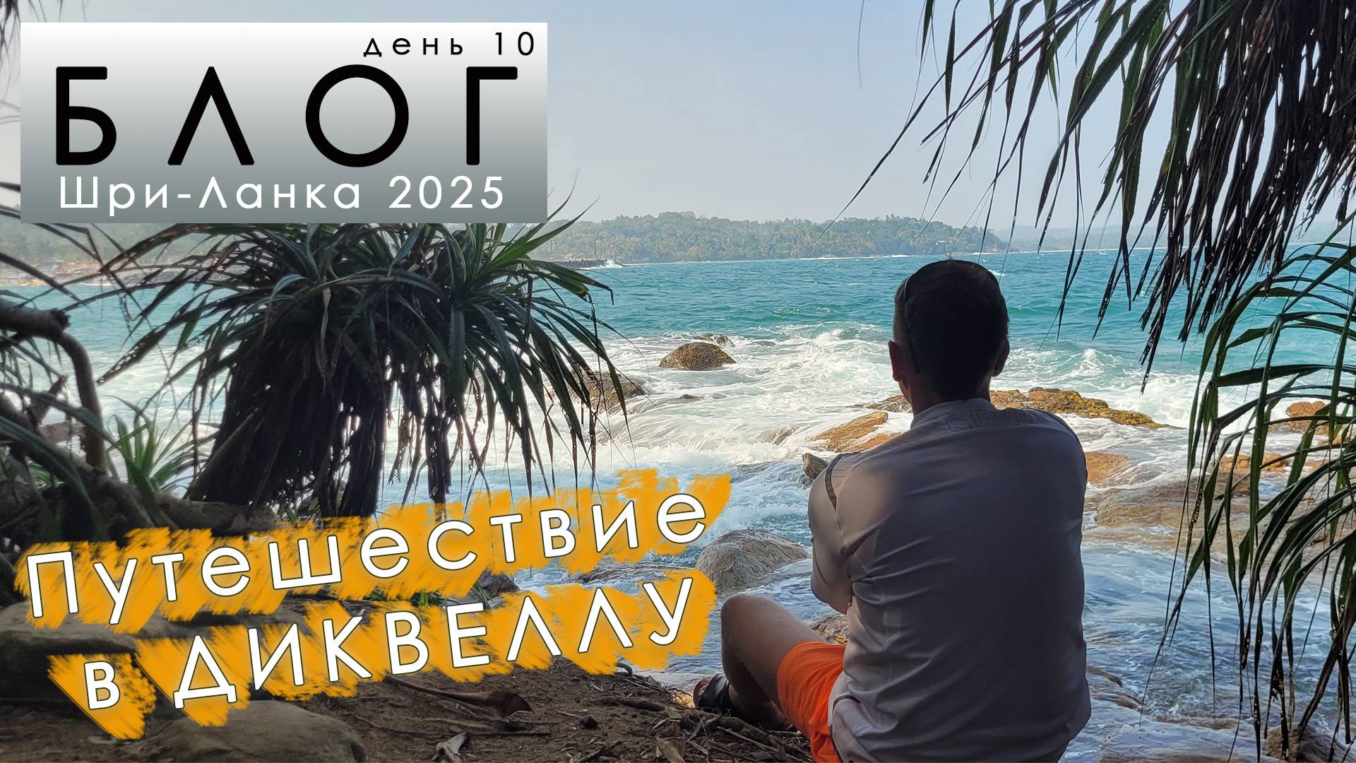 Блог из Шри-Ланки. #10. Поехал в Диквеллу на снорклинг, зайду в супермаркет, попаду на остров. смотреть онлайн