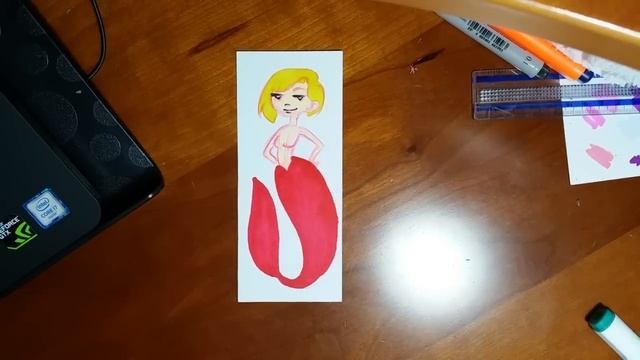 DrawWithMe: русалочка и новые маркеры смотреть онлайн