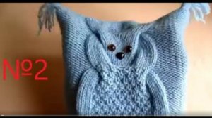 КРАСИВАЯ ДЕТСКАЯ ШАПОЧКА СОВА часть№2 продолжение