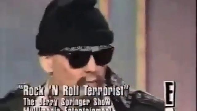 Самый отмороженный панк GG Allin на тв-передаче (озвучил Глухарь)