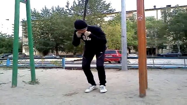 вис на подбородке