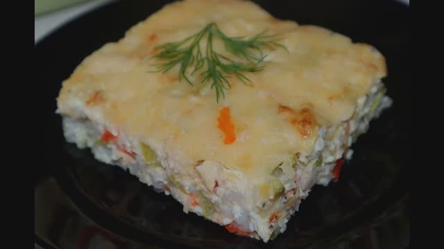 Самая вкусная кабачковая запеканка! Очень нежная и сочная! Просто и быстро! смотреть онлайн