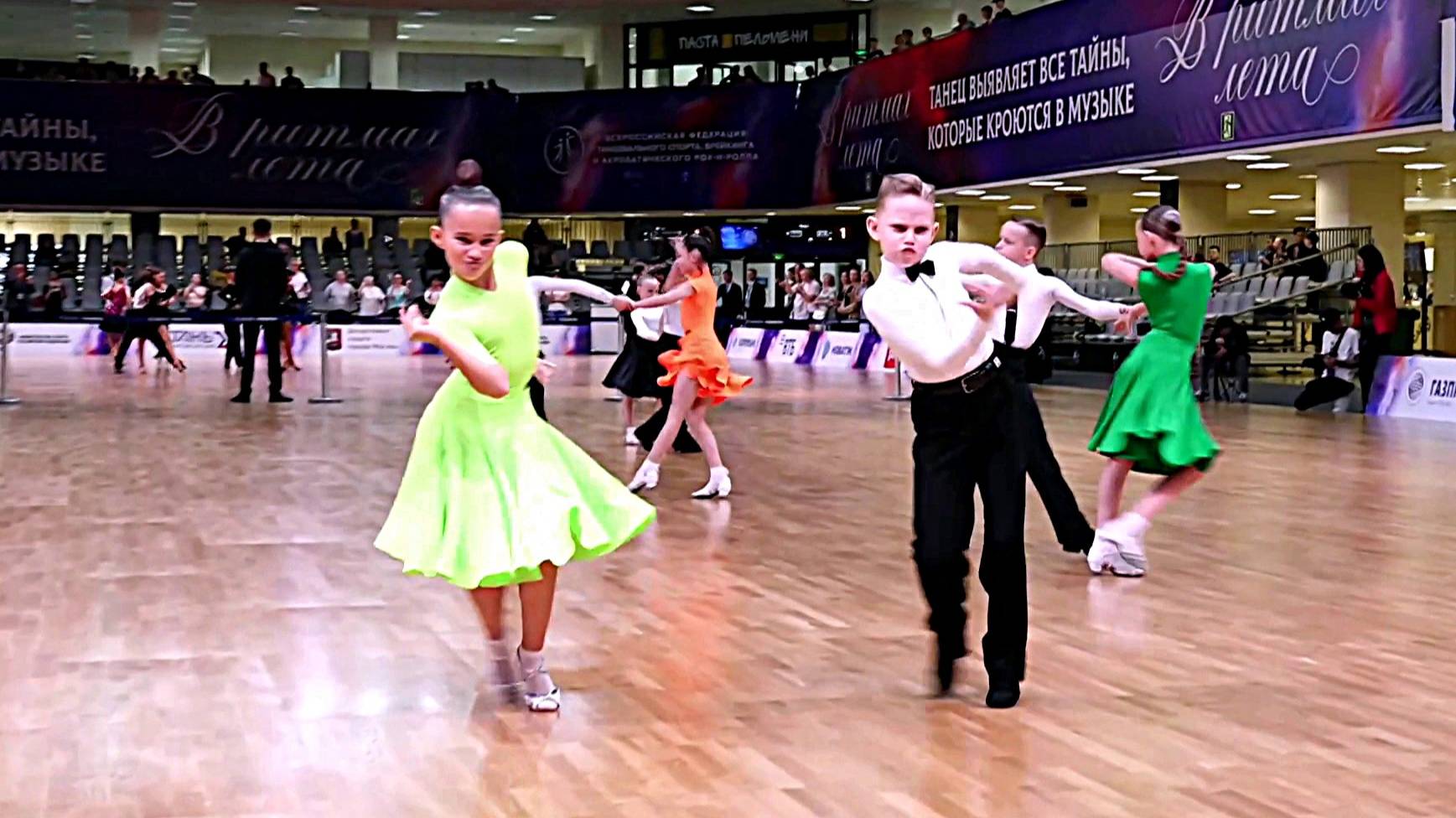 Спортивные бальные танцы Дети Ча ча Ча!!!! Финал!!! смотреть онлайн