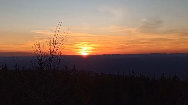 Закат на Дальнем Таганае