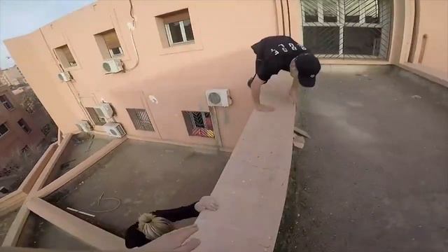 Паркур от первого лица! Паркур по крышам. Parkour POV