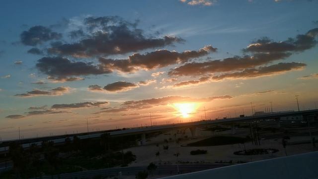 Закат в Дубае