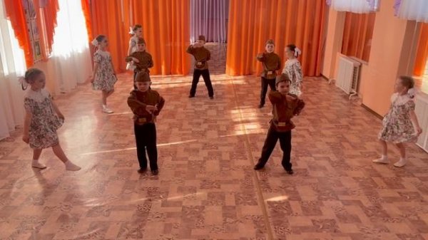 Солдат молоденький-танец МДОУ Детский сад №23