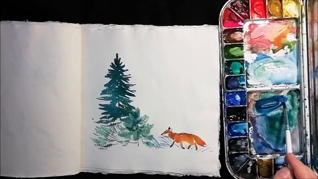 Speedpaint | Елочка и лиса смотреть онлайн