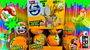 🤢 МЕРЗКИЕ СЮРПРИЗЫ  от Zuru Mega GROSS MINIS 2! 💩😱 ! 🤮 Что во Флаконе Духов?? Кто съел МОЗГИ?!