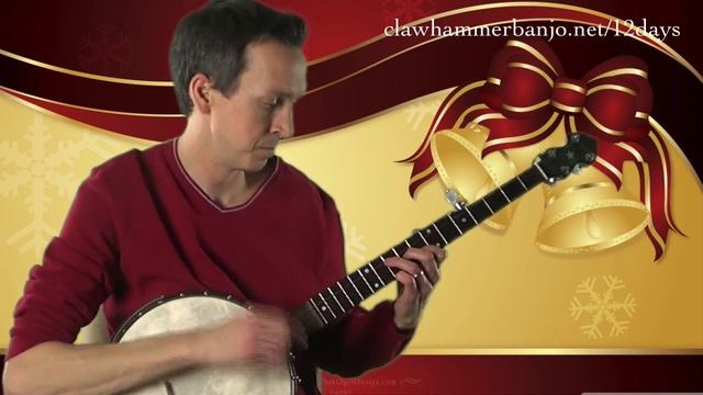 Clawhammer Banjo The 12 Days Of Banjo - Jingle Bells - YouTube