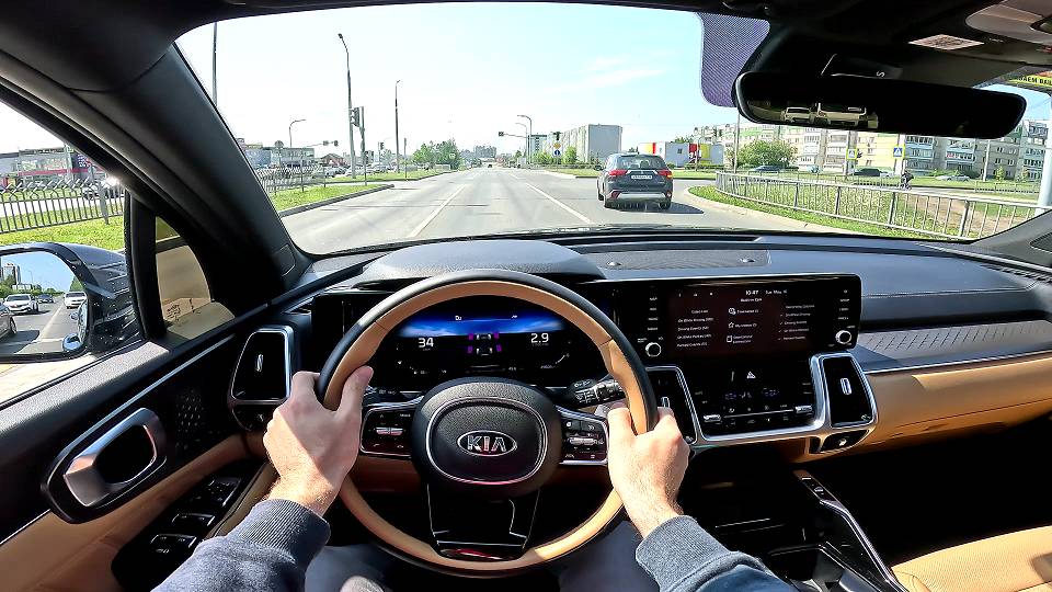 2020 KIA SORENTO POV TEST DRIVE