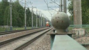 Проходы Поезд в Репино ЧС200 ЭТ2М ЭР2 ВЛ10 М62