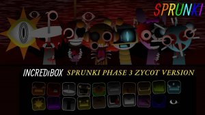 Incredibox Sprunki (Phase 3) Zycot Version - Демонстрация игрового процесса