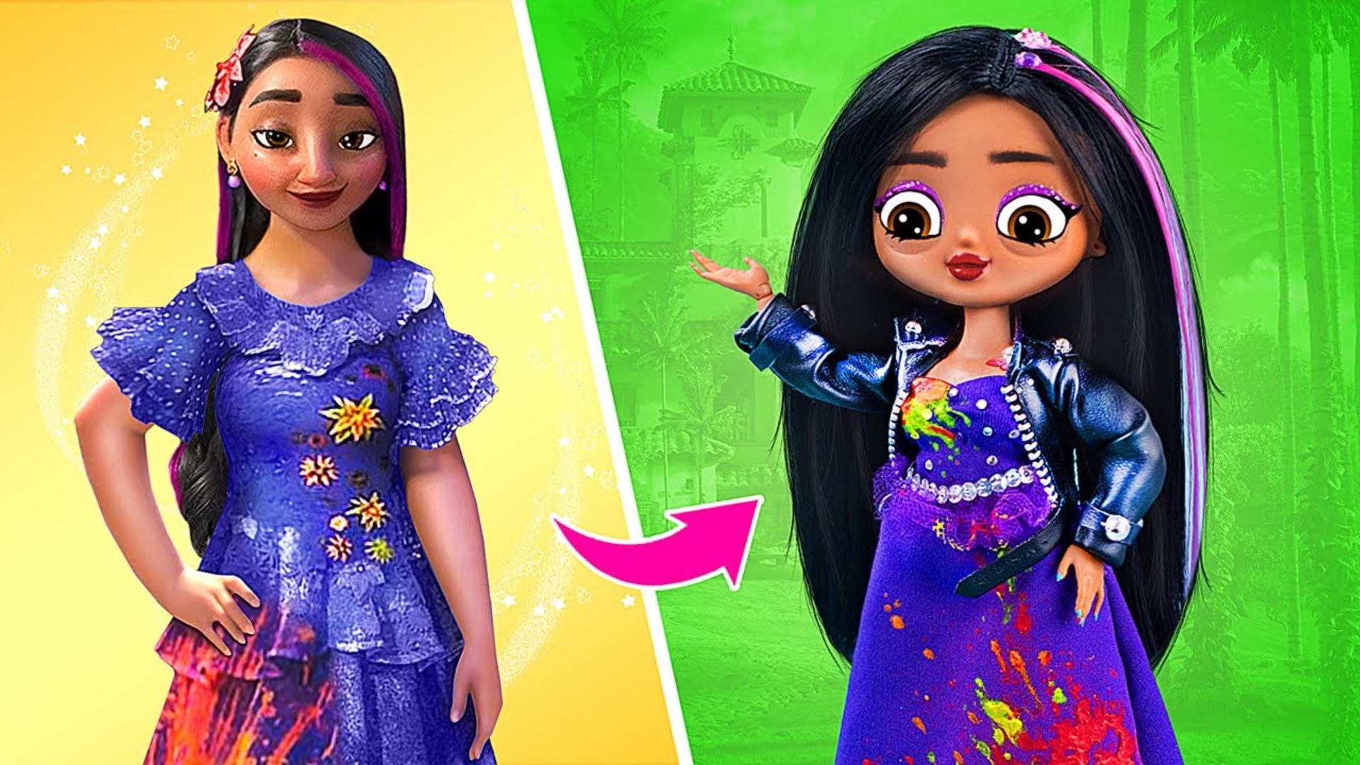 Милая vs дерзкая Изабела - 10 идей для кукол ЛОЛ смотреть онлайн