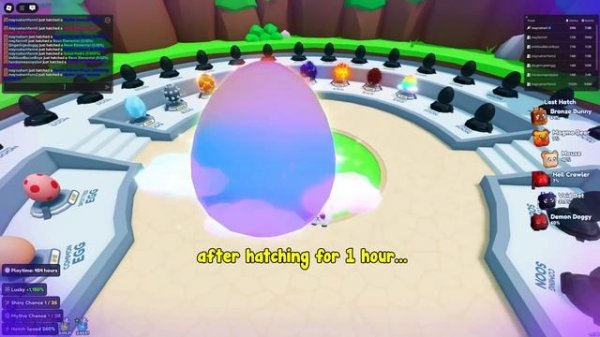 OMG! I Finally Hatched A Secret Pet In Bubble Gum Simulator INFINITY!