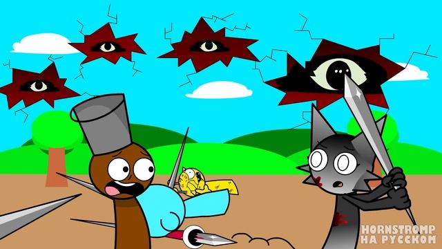 Спрунки Мультик 44 часть - Кетчупная Вечеринка! #Спрунки #Sprunki смотреть онлайн