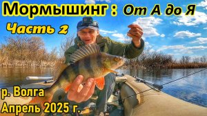 СПИННИНГ НА ВОЛГЕ/МОРМЫШИНГ/УЛЬТРАЛАЙТ/ОКУНЬ,ЩУКА,КРАСНОПЁРКА/ВЕСЕННИЙ ЖОР РЫБЫ/ВИДЕО 2025/САМАРА/Ч2