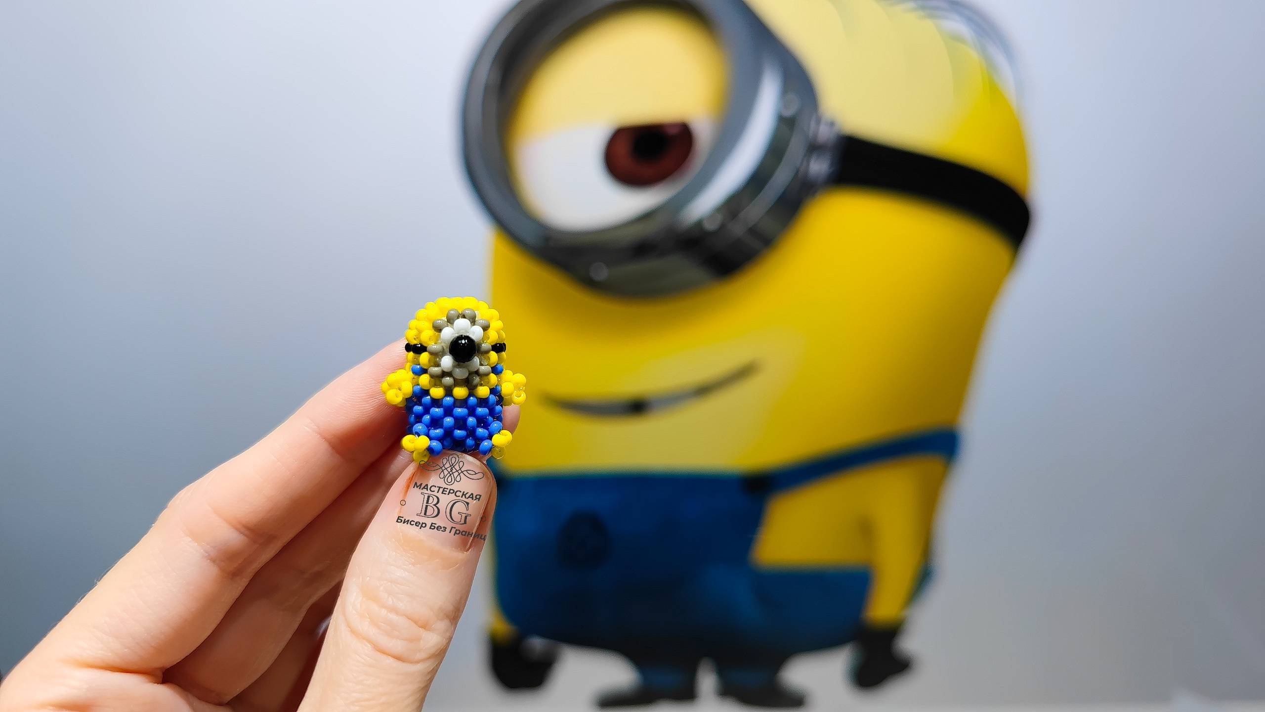 Мастер-класс Миньон из бисера/для начинающих смотреть онлайн