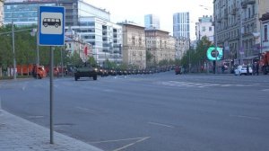 Вторая ночная репетиция парада Победы