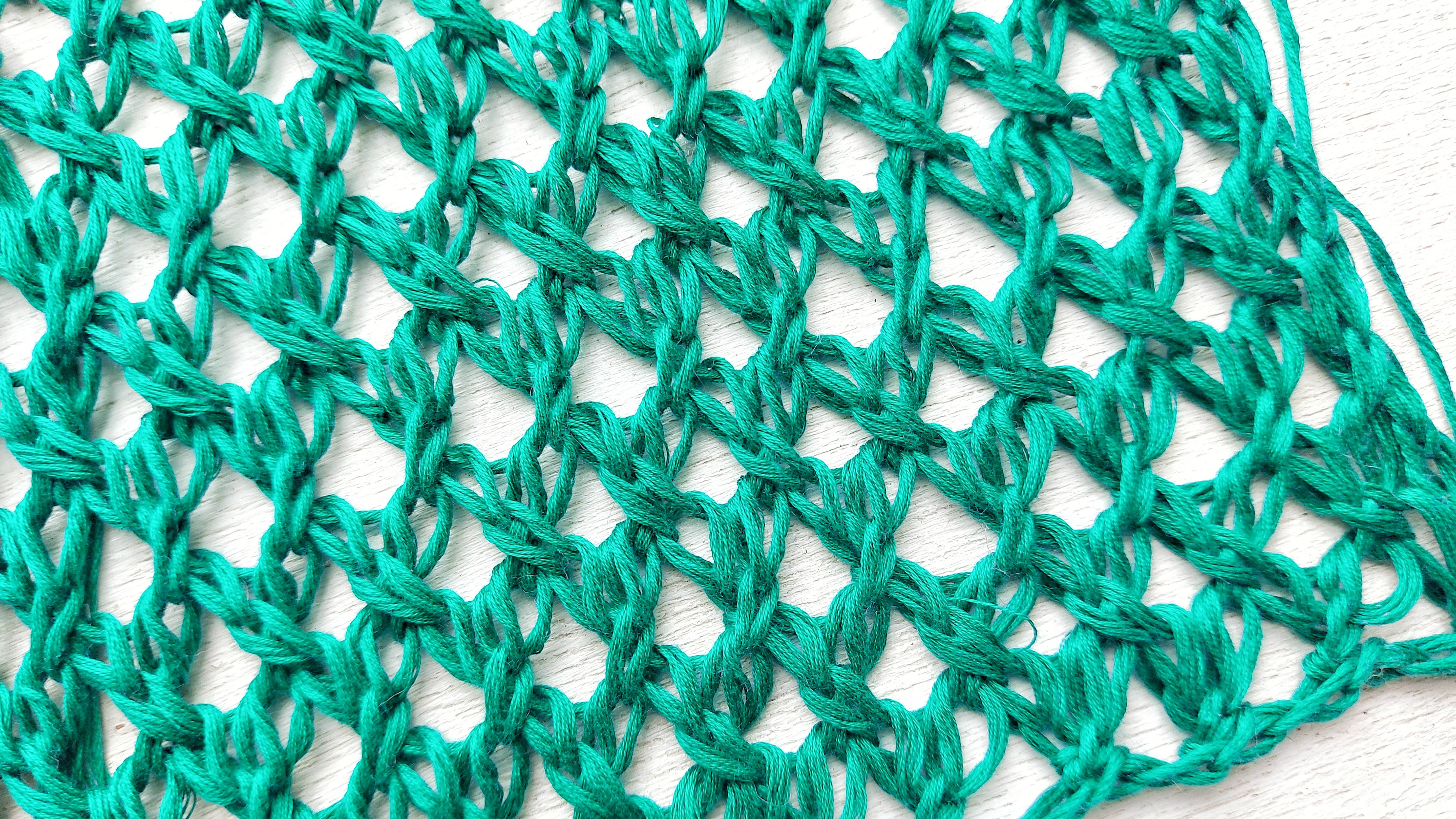 Сетка-плетёнка спицами для вязания джемпера, топа, туники смотреть онлайн