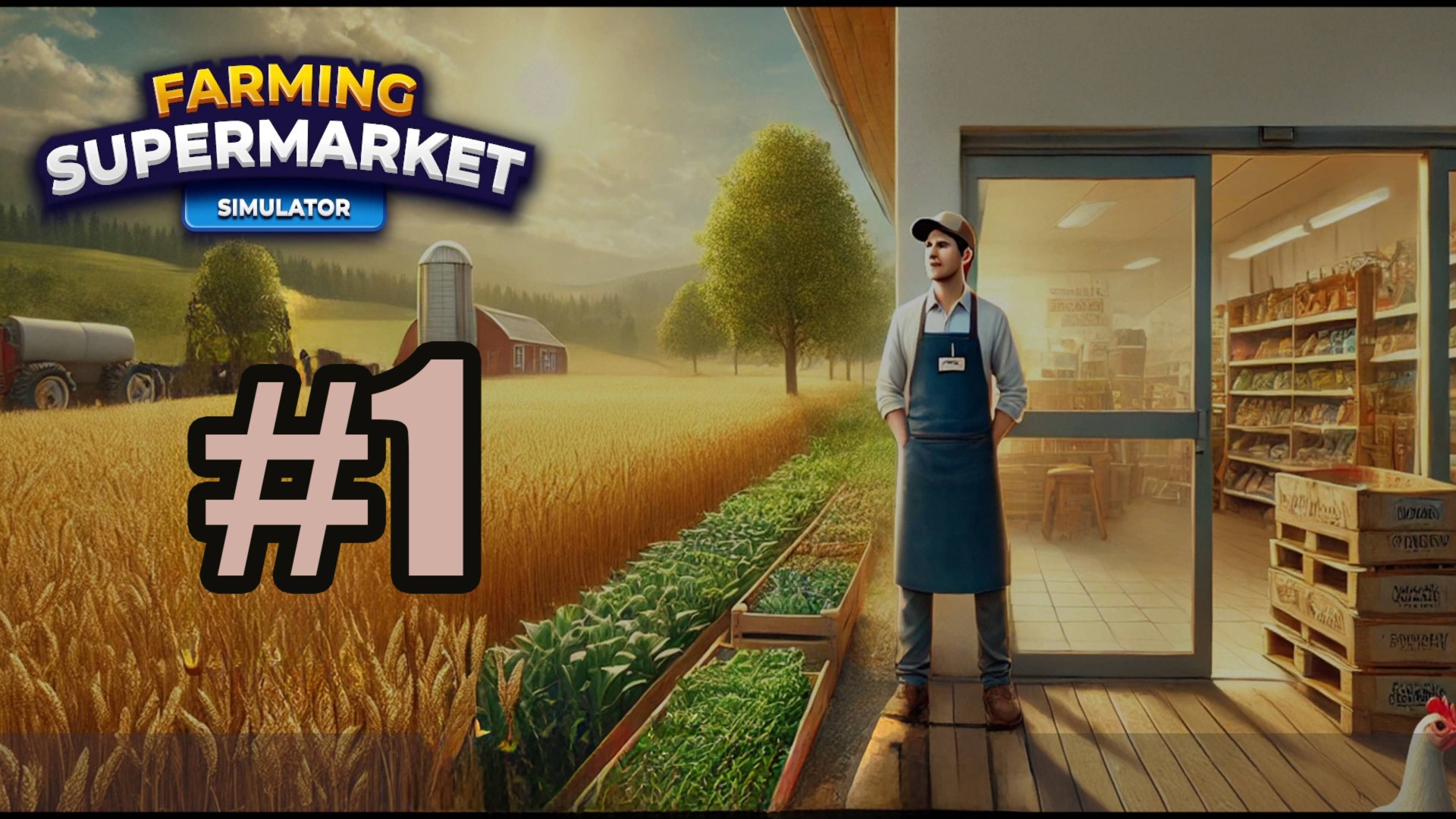 Farming and Supermarket Simulator #1 смотреть онлайн