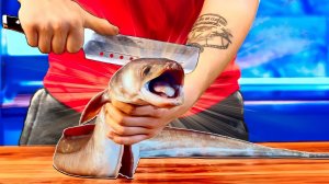 ПОВТОРЯЕМ НЕВЕРОЯТНУЮ УЛИЧНУЮ ЕДУ СО ВСЕГО МИРА / МОРСКОЙ УГОРЬ / УЛИТКИ / ЯПОНСКИЕ ПАНКЕЙКИ ВАНЗАЙ