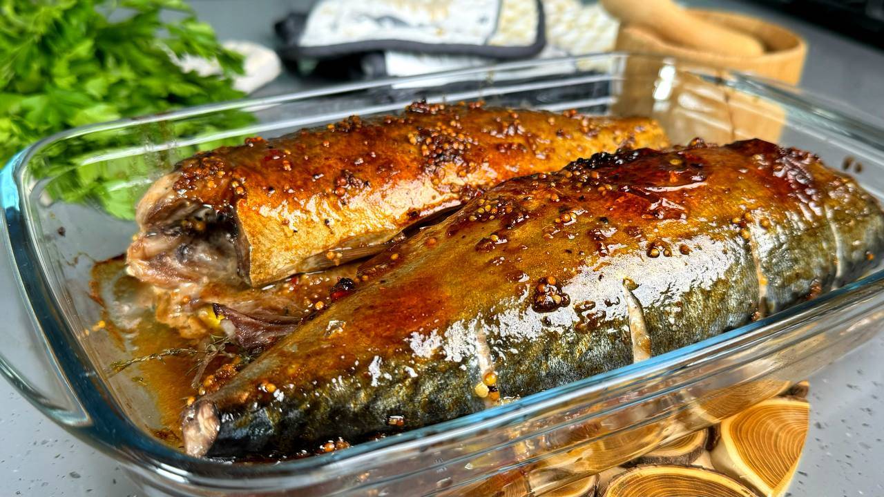 Обалденная СКУМБРИЯ! Простой рецепт для духовки и для мангала! Вкусно, что язык можно проглотить! смотреть онлайн