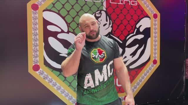 Дорога в Грозный на AMC. Шамей Давид. Армрестлинг