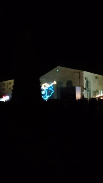 РОЖДЕСТВЕНСКОЕ ЛАЗЕРНОЕ ШОУ