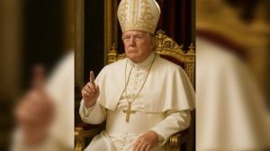 Трамп стал Папой? 🤯 Нейросеть "примерила" на президента мантию!