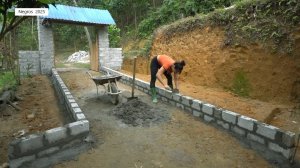 Дорис 18. Дорис кормит животных и делает бетонную дорожку от дома до ворот