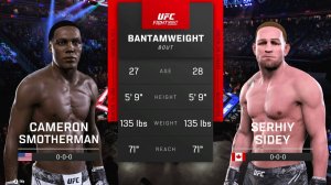 Камерон Смазерман VS Серхий Сидей
