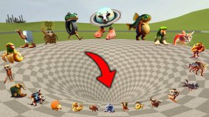 Уничтожьте все трехмерные итальянские мемы brainrot, спартанский удар в большой воронке