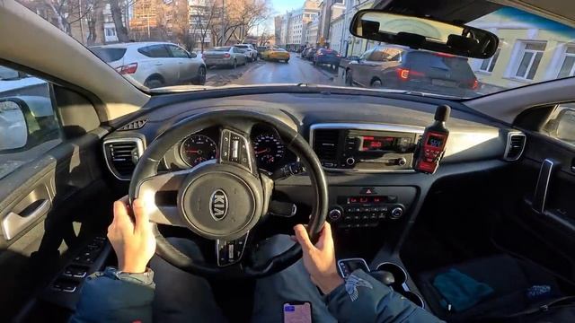 2021 Kia Sportage / Киа Спортейдж 2.0 автомат 150 л.с.| Тест драйв от первого лица | Обзор | Шумомер смотреть онлайн