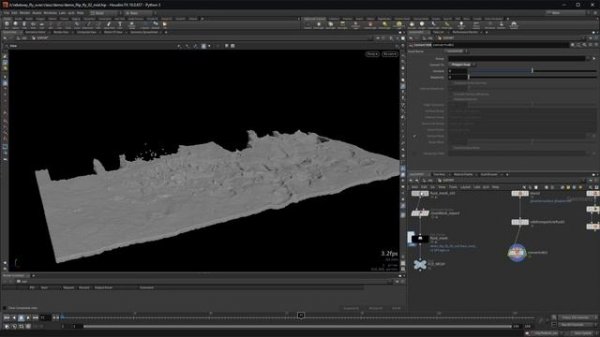 10.05. Fluid Mesh And Export For Render Setup