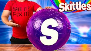 Я СДЕЛАЛ ГИГАНТСКИЙ SKITTLES ВЕСОМ 78 КИЛОГРАММ ВАНЗАЙ vanzai в 4K