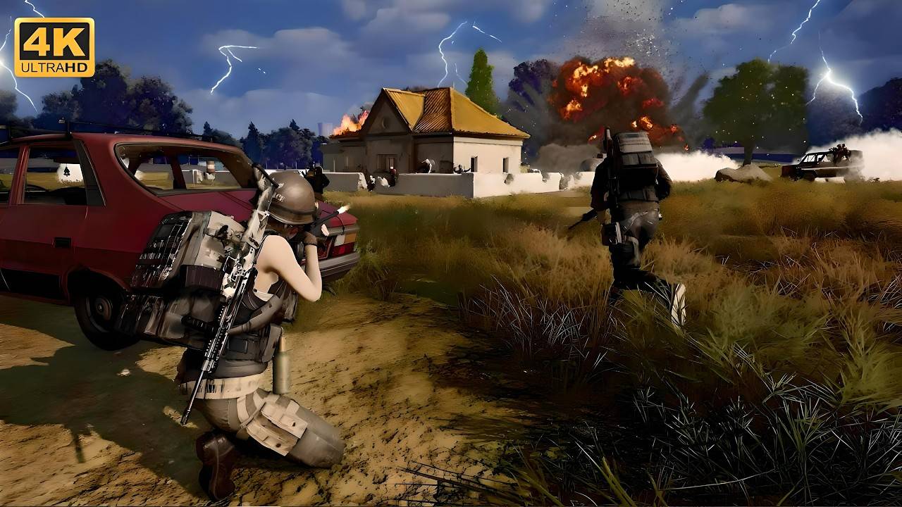 🟢 PUBG Battlegrounds： BRDM Solo Sniper Gameplay! (No Commentary) смотреть онлайн