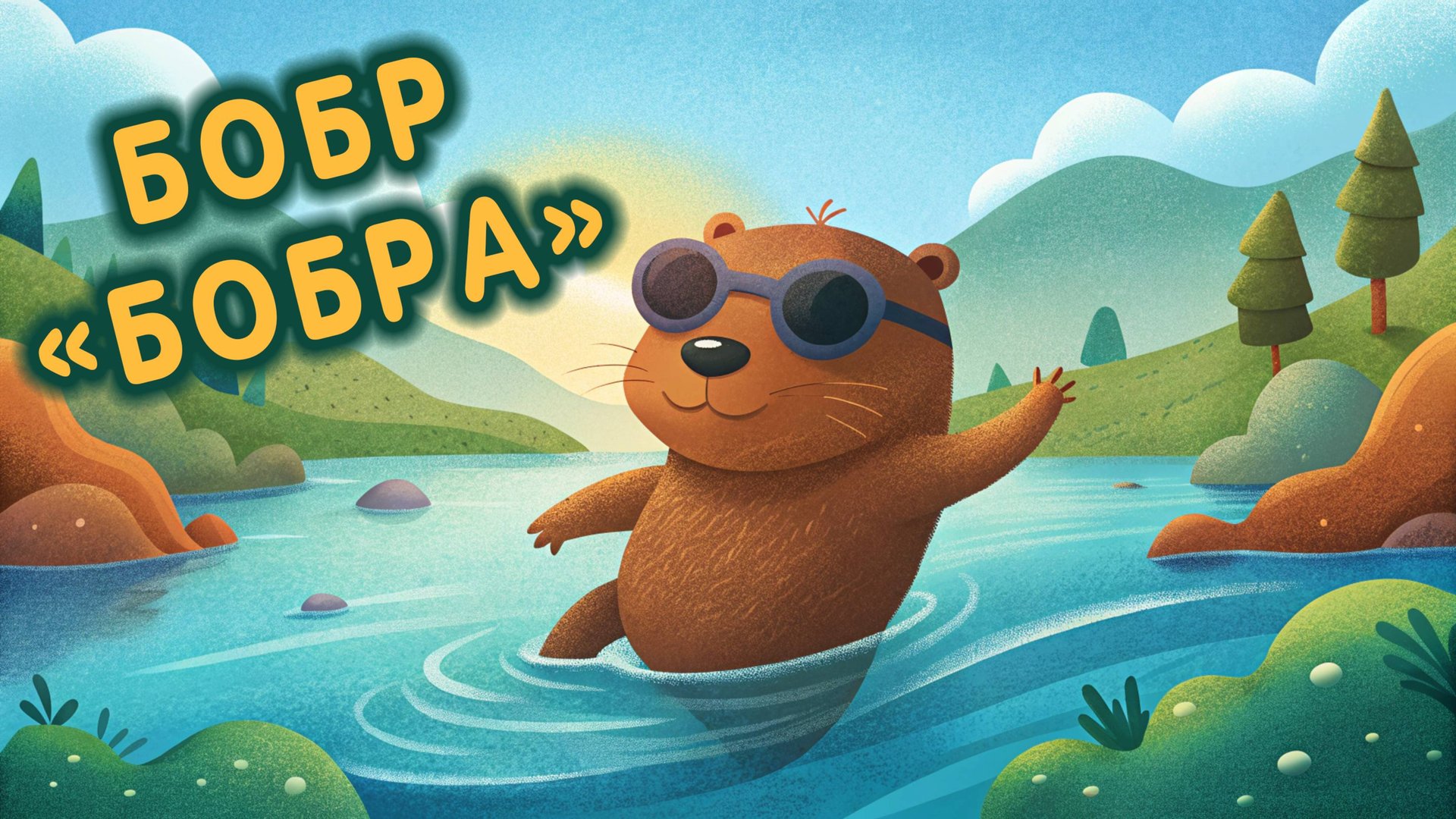 ДЕТСКАЯ ПЕСНЯ ПРО БОБРА