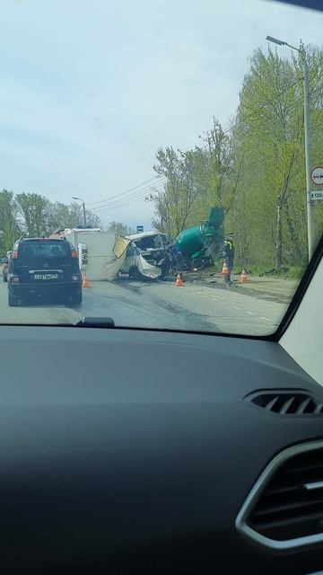 Авария 01.05.2025г Челябинск Хлебозаводская