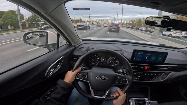 2022 JAC JS4 / Джак ЖС4 1.5 турбо вариатор 136 л.с. | Тест-драйв от первого лица | Обзор смотреть онлайн