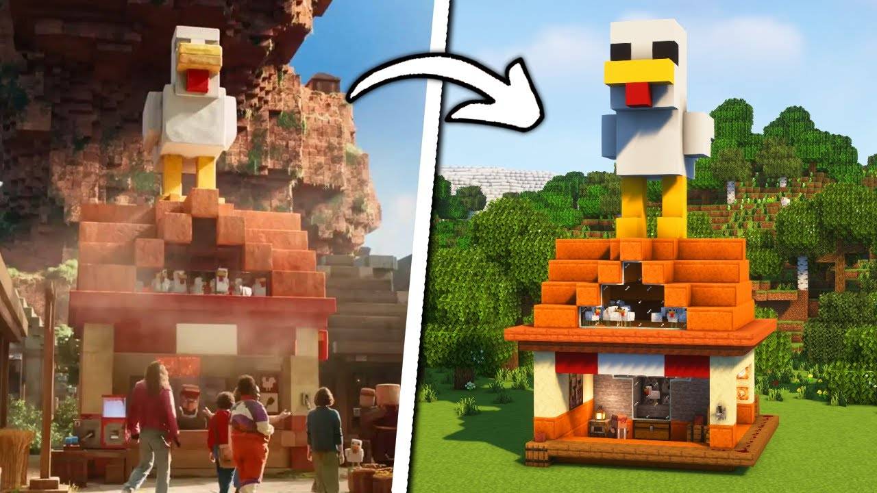 Майнкрафт: Steve's Lava Chicken Туториал (Автоматическая ферма курицы)