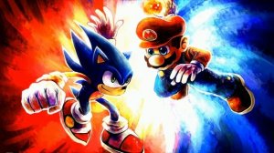 Соник и Марио | Sonic Mario Artwork - Живые Обои