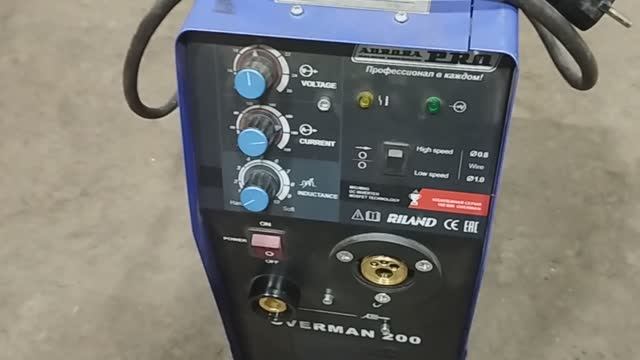 Не большой ремонт сварочного полуавтомата AURORA OVERMAN 200