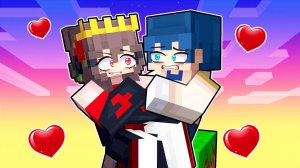 Любовь Рыцаря и Принцессы на Одном Блоке в Майнкрафт!