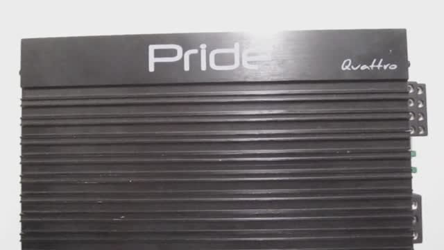 Ремонт автомобильного усилителя звука Pride Quattro