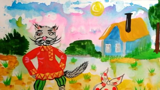 Как нарисовать сказочного Кота смотреть онлайн